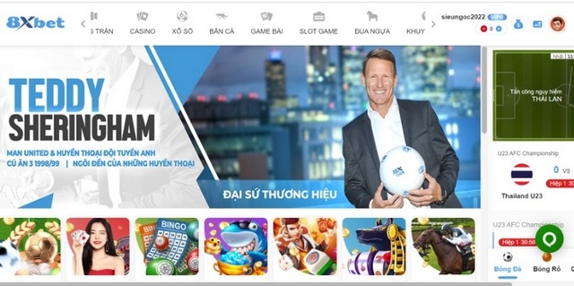 8xbet hiện nay là sân chơi ăn khách, thu hút nhất nhì làng cá cược online