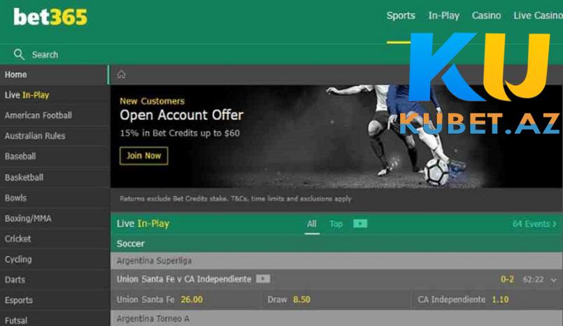 Bet365 nhà cái hàng đầu từ Châu Âu