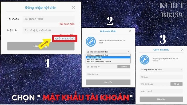 Đổi mật khẩu Kubet theo định kỳ